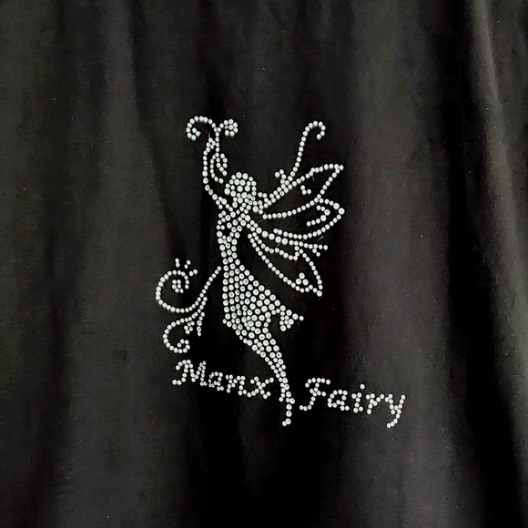 NWT Manx Fairy black t-shirt - Picture 5 of 10